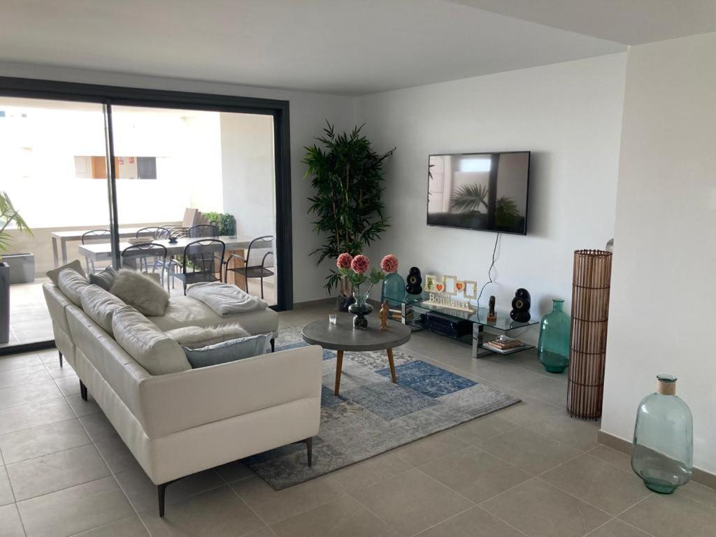 Appartement Casares - Mer, Golf, Piscine, Padel - Finca Cortesin إِستيبونا المظهر الخارجي الصورة