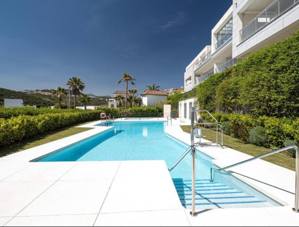 Appartement Casares - Mer, Golf, Piscine, Padel - Finca Cortesin إِستيبونا المظهر الخارجي الصورة